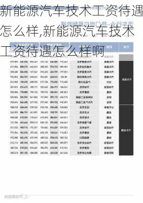 新能源汽车技术工资待遇怎么样,新能源汽车技术工资待遇怎么样啊-第2张图片-苏希特新能源