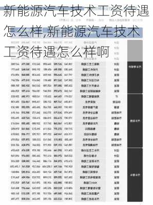 新能源汽车技术工资待遇怎么样,新能源汽车技术工资待遇怎么样啊-第3张图片-苏希特新能源