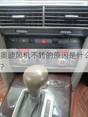 奥迪风机不转的原因是什么？-第1张图片-苏希特新能源