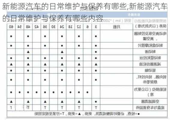 新能源汽车的日常维护与保养有哪些,新能源汽车的日常维护与保养有哪些内容-第2张图片-苏希特新能源