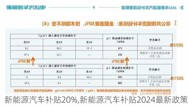 新能源汽车补贴20%,新能源汽车补贴2024最新政策-第3张图片-苏希特新能源