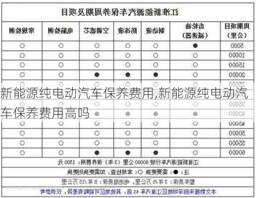 新能源纯电动汽车保养费用,新能源纯电动汽车保养费用高吗-第1张图片-苏希特新能源