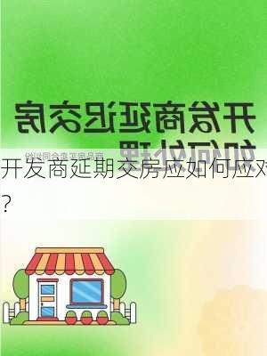 开发商延期交房应如何应对？