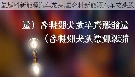 氢燃料新能源汽车龙头,氢燃料新能源汽车龙头股-第3张图片-苏希特新能源