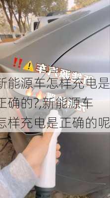 新能源车怎样充电是正确的?,新能源车怎样充电是正确的呢-第1张图片-苏希特新能源