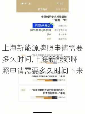 上海新能源牌照申请需要多久时间,上海新能源牌照申请需要多久时间下来-第1张图片-苏希特新能源