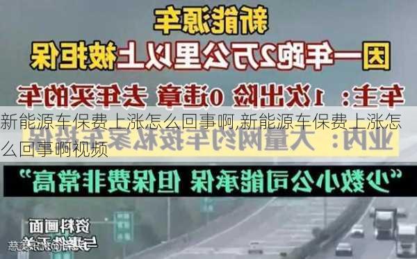 新能源车保费上涨怎么回事啊,新能源车保费上涨怎么回事啊视频-第1张图片-苏希特新能源