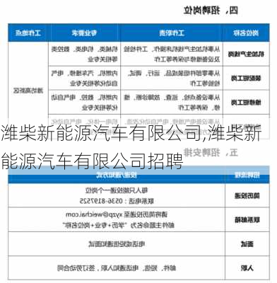 潍柴新能源汽车有限公司,潍柴新能源汽车有限公司招聘-第1张图片-苏希特新能源