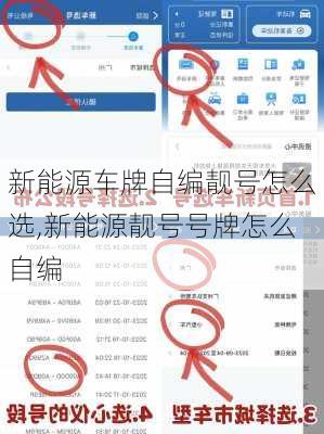 新能源车牌自编靓号怎么选,新能源靓号号牌怎么自编-第3张图片-苏希特新能源
