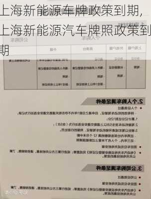 上海新能源车牌政策到期,上海新能源汽车牌照政策到期-第2张图片-苏希特新能源