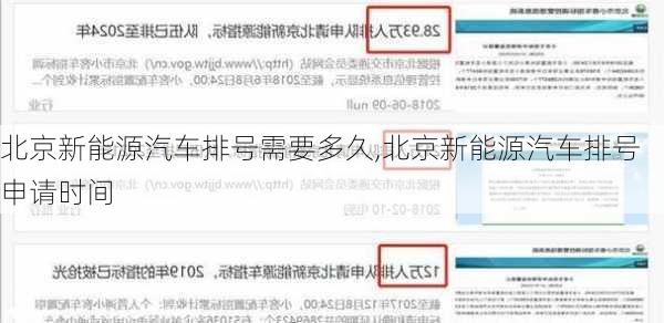 北京新能源汽车排号需要多久,北京新能源汽车排号申请时间-第1张图片-苏希特新能源