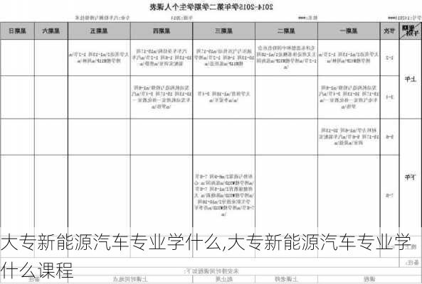 大专新能源汽车专业学什么,大专新能源汽车专业学什么课程-第3张图片-苏希特新能源