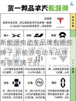 新能源电动车品牌有哪些牌子,新能源电动车品牌有哪些牌子的-第2张图片-苏希特新能源