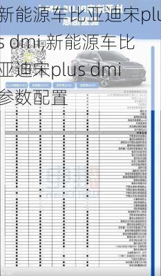 新能源车比亚迪宋plus dmi,新能源车比亚迪宋plus dmi参数配置-第1张图片-苏希特新能源