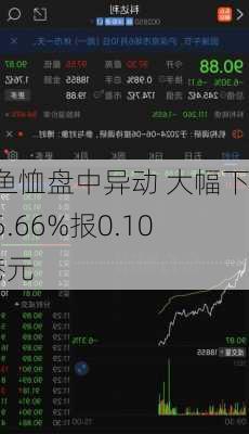 鳄鱼恤盘中异动 大幅下挫5.66%报0.100港元-第2张图片-苏希特新能源