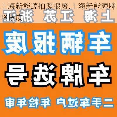 上海新能源拍照报废,上海新能源牌照报废-第2张图片-苏希特新能源