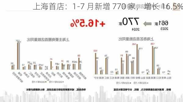 上海首店：1-7 月新增 770 家，增长 16.5%-第1张图片-苏希特新能源