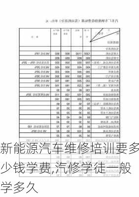 新能源汽车维修培训要多少钱学费,汽修学徒一般学多久-第2张图片-苏希特新能源