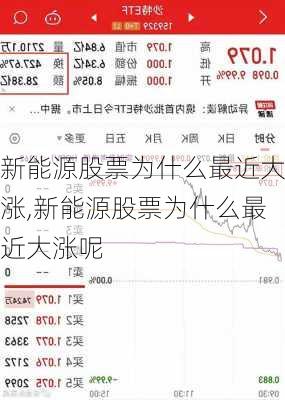 新能源股票为什么最近大涨,新能源股票为什么最近大涨呢-第2张图片-苏希特新能源