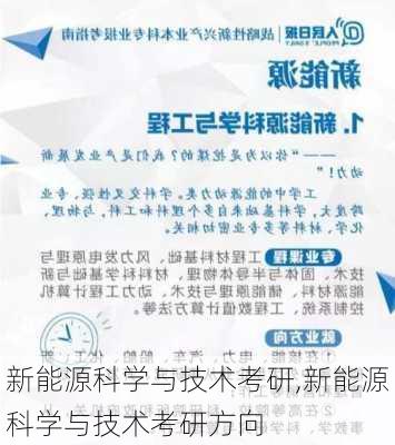 新能源科学与技术考研,新能源科学与技术考研方向-第1张图片-苏希特新能源