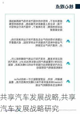 共享汽车发展战略,共享汽车发展战略研究-第3张图片-苏希特新能源