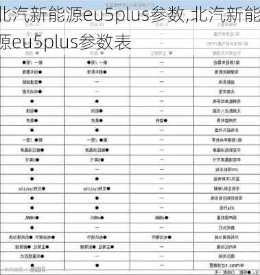 北汽新能源eu5plus参数,北汽新能源eu5plus参数表-第3张图片-苏希特新能源