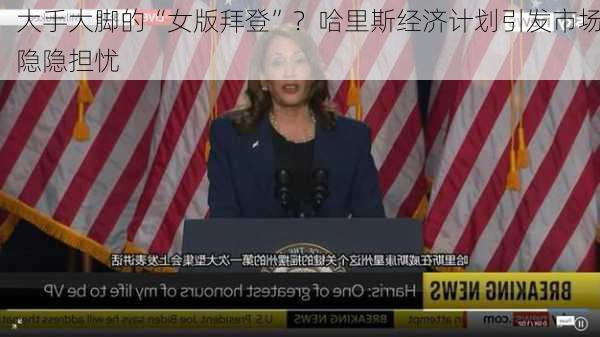 大手大脚的“女版拜登”？哈里斯经济计划引发市场隐隐担忧-第2张图片-苏希特新能源