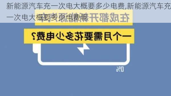 新能源汽车充一次电大概要多少电费,新能源汽车充一次电大概要多少电费呢-第2张图片-苏希特新能源