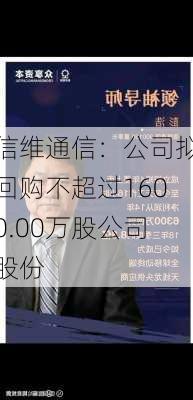 信维通信：公司拟回购不超过1600.00万股公司股份-第2张图片-苏希特新能源