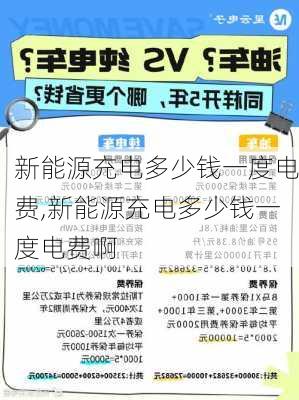 新能源充电多少钱一度电费,新能源充电多少钱一度电费啊-第3张图片-苏希特新能源