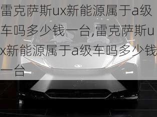 雷克萨斯ux新能源属于a级车吗多少钱一台,雷克萨斯ux新能源属于a级车吗多少钱一台-第3张图片-苏希特新能源