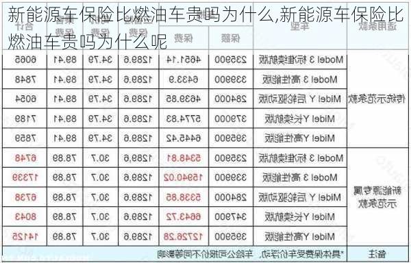 新能源车保险比燃油车贵吗为什么,新能源车保险比燃油车贵吗为什么呢-第3张图片-苏希特新能源