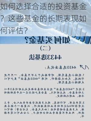 如何选择合适的投资基金？这些基金的长期表现如何评估？-第3张图片-苏希特新能源