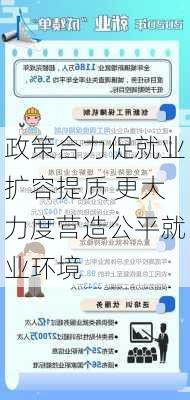 政策合力促就业扩容提质 更大力度营造公平就业环境-第2张图片-苏希特新能源