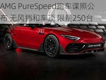 AMG PureSpeed跑车谍照公布 无风挡和车顶 限量250台-第1张图片-苏希特新能源