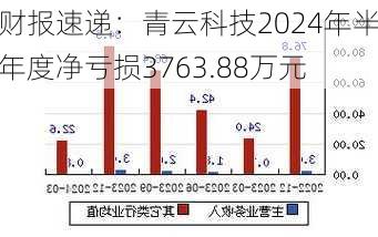 财报速递：青云科技2024年半年度净亏损3763.88万元-第3张图片-苏希特新能源