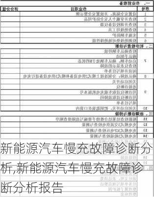 新能源汽车慢充故障诊断分析,新能源汽车慢充故障诊断分析报告-第3张图片-苏希特新能源