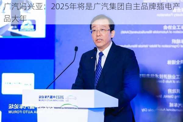 广汽冯兴亚：2025年将是广汽集团自主品牌插电产品大年