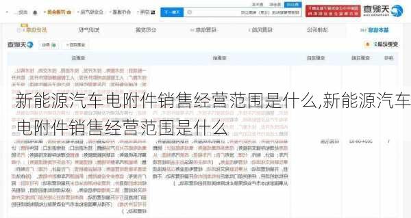 新能源汽车电附件销售经营范围是什么,新能源汽车电附件销售经营范围是什么-第3张图片-苏希特新能源