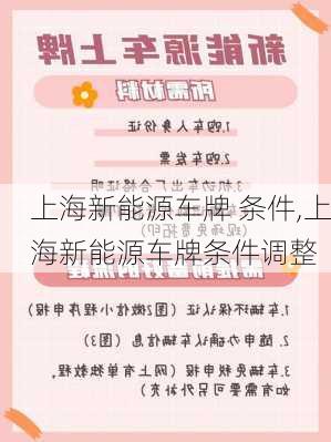 上海新能源车牌 条件,上海新能源车牌条件调整-第2张图片-苏希特新能源