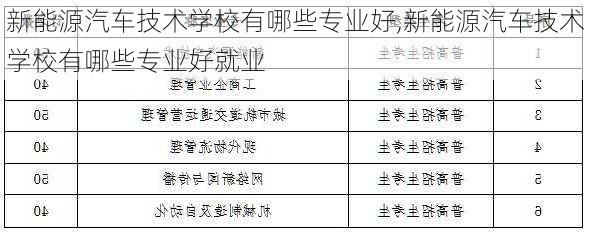 新能源汽车技术学校有哪些专业好,新能源汽车技术学校有哪些专业好就业-第2张图片-苏希特新能源