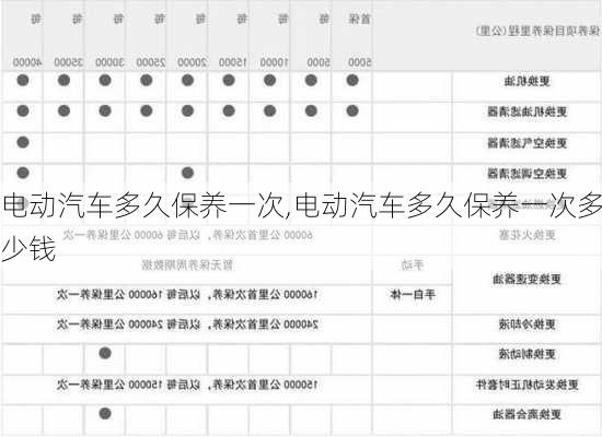 电动汽车多久保养一次,电动汽车多久保养一次多少钱-第2张图片-苏希特新能源