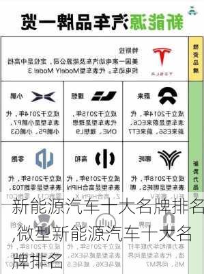 新能源汽车十大名牌排名,微型新能源汽车十大名牌排名-第2张图片-苏希特新能源