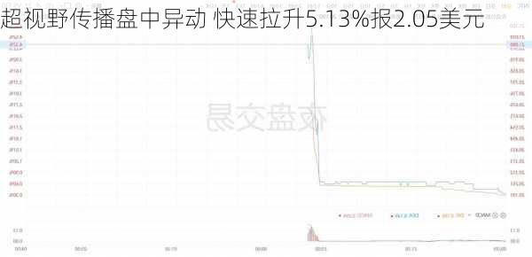 超视野传播盘中异动 快速拉升5.13%报2.05美元-第1张图片-苏希特新能源