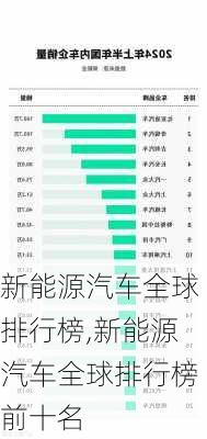 新能源汽车全球排行榜,新能源汽车全球排行榜前十名-第3张图片-苏希特新能源