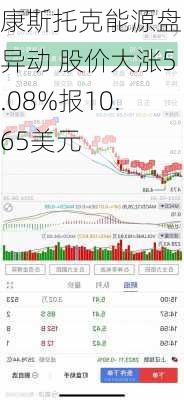 康斯托克能源盘中异动 股价大涨5.08%报10.65美元-第1张图片-苏希特新能源