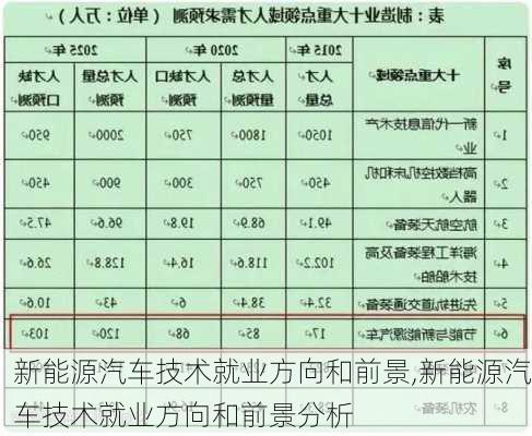 新能源汽车技术就业方向和前景,新能源汽车技术就业方向和前景分析-第3张图片-苏希特新能源