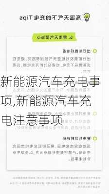 新能源汽车充电事项,新能源汽车充电注意事项-第3张图片-苏希特新能源