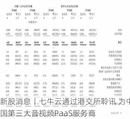 新股消息丨七牛云通过港交所聆讯 为中国第三大音视频PaaS服务商-第2张图片-苏希特新能源