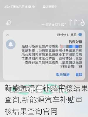 新能源汽车补贴审核结果查询,新能源汽车补贴审核结果查询官网-第2张图片-苏希特新能源